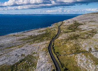 Black Head is in the Burren and is the most northern tip of County Clare. It commands a magnificent view of the Galway Bay.
